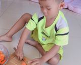 Hình bước làm 1 của món Canh cà rốt, su hầm giò heo