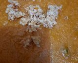 A picture of step 4 of Khoya Halwa.