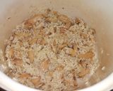 Sóban sült csirke gombás rizzsel, tojásos burgonyasalátával 🐔🥚 recept fázis 4 fotója