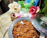 A picture of step 8 of Anday ka Halwa.