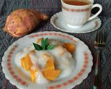 Foto langkah ke 2 dari resep Snowy sweet potatoes(ubi bersalju).