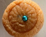 A picture of step 8 of Caramel Peda.
