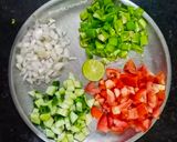 A picture of step 2 of Butter Corn Chaat.
