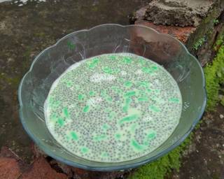 Cendol Dawet Tepung Beras Selasih - Step 5