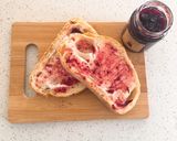 Hình bước làm 2 của món Ham&Salami Sandwiches