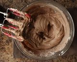 A picture of step 5 of Chocolate Pound Cake.