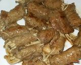 Hình bước làm 7 của món Bò cuộn nấm