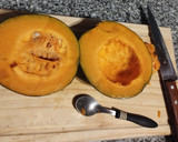 Foto del paso 1 de la receta: Cabutia relleno con crema de choclo 🍈🌽🌽