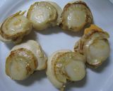 A picture of step 4 of Easy Creamy Braised Napa Cabbage and Scallops.