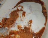 A picture of step 2 of Chicken tandoori tikka.