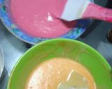 Foto langkah ke 9 dari resep Rainbow cake 2 telur.