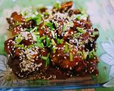 A picture of step 5 of Honey Garlic Chicken# ATW.