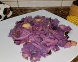 Foto del paso 6 de la receta Lombarda rehogada con manzana piñones y pasas