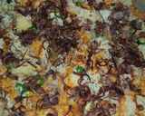 A picture of step 3 of Simple Afghani pulao.