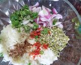 A picture of step 1 of Sprouts Paratha.