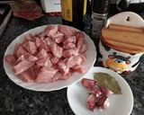 Foto del paso 1 de la receta: Lomo al ajillo