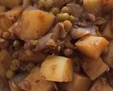 Foto del paso 5 de la receta: Aloo matar indio vegano de papas y arvejas