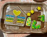 Foto del passaggio 9 della ricetta Casetta Pan di zenzero 🌱🏳️🌈☮️🇺🇦🦄 🏠
