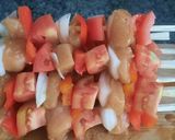 Foto del paso 3 de la receta: Pinchos de pollo en Air Fryer