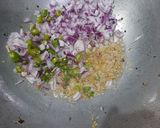 A picture of step 5 of Rajasthani gatte ki sabji.