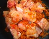 Harcsapaprikás túrós csuszával recept fázis 3 fotója