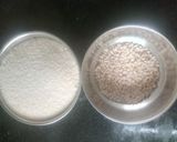 A picture of step 1 of Rava Dosa.