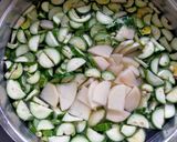 A picture of step 1 of Parval Potato Sabzi.