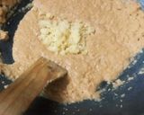 A picture of step 5 of Besan Mohanthal.