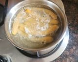 A picture of step 3 of Gatte ki sabji.