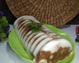 Foto langkah ke 5 dari resep Puding Zebra Tanpa telor dan roti.