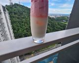 A picture of step 2 of Rooh Afza Dalgona.