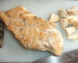 Foto del paso 1 de la receta Ensalada de pollo con tzatziki