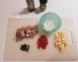 รูปขั้นตอนการทำที่ 1 ของ ข้าวผัดอกไก่