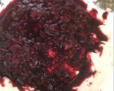 A picture of step 6 of Frozen blackberry and pistachio cheesecake 💖.