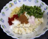 A picture of step 3 of Bread Pakoda (Non Fried).
