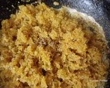 A picture of step 2 of Fried Modak.