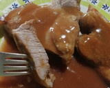 Foto del paso 3 de la receta: Bifecitos de cerdo con salsa agridulce rápido y fácil