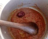 A picture of step 5 of Kienyeji kuku curry.