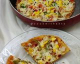 वेज पिज़्ज़ा (Veg pizza recipe in Hindi) रेसिपी चरण 5 फोटो