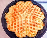 Sajtos gofri recept fázis 3 fotója