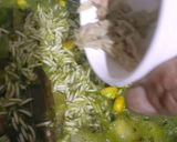 पालक कॉर्न राइस (Palak corn rice recipe in Hindi) रेसिपी चरण 6 फोटो