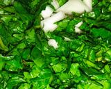 A picture of step 2 of Shaljum (Turnip) And Palak (Spinach) Ki Bhujiya.