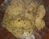 Foto del paso 7 de la receta: Pechuga a la cerveza con Roquefort, con papas al natural