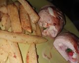 Foto del paso 7 de la receta: Pechugas rellenas con guarnición