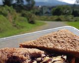 Foto langkah ke 5 dari resep Roti pisang coklat.