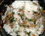 வெஜிடபிள் பிரைட் ரைஸ்    (without Souce) (Vegtable fried rice recipe in tamil) ரெசிபி ஸ்டேப் 2 புகைப்படம்