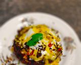 A picture of step 7 of Passion fruit brownie with passion fruit sauce.