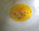 A picture of step 3 of Papaya chutney.