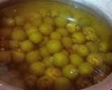 A picture of step 2 of Tangy glueberry Pickle.
