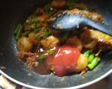 A picture of step 5 of Beans Dhokli.
